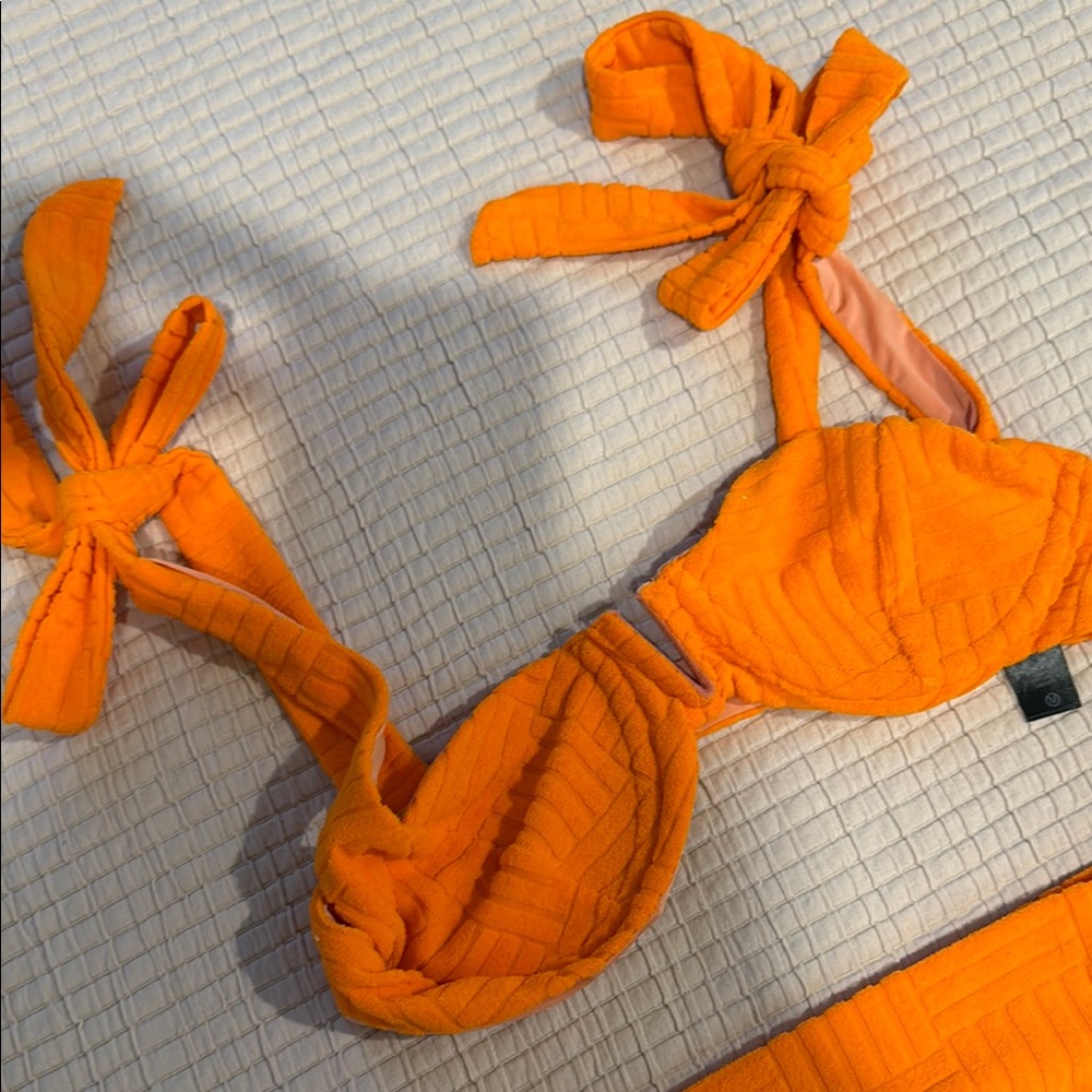Beach Riot Orange Bikini